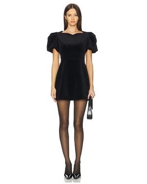 Tanner Fletcher Helene Mini Dress - Black
