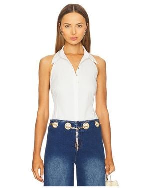Cult Gaia Gwen Top - Blue