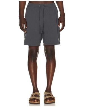 Marine Layer 6 Lined Sport & Swim Short - Black