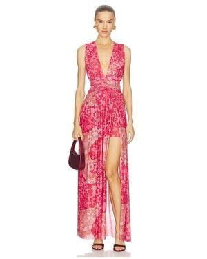 MISA Los Angles Imani Dress - Red