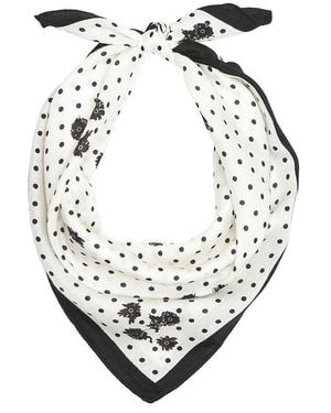 Casa Clara Darcy Bandana - White