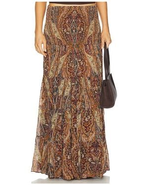 Hemant & Nandita Maxirock Skirt - Braun