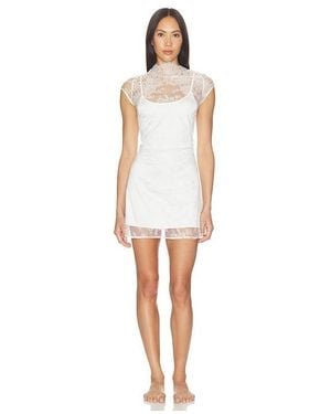 KAT THE LABEL Eloise Slip Dress - White