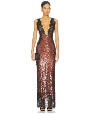 Nbd X Christina Elezaj The Lorelai Maxi Dress - White