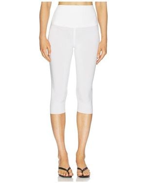 Norma Kamali X Lifestyle Pedal Pusher - White