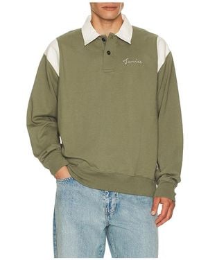 Service Works Bistrot Polo En Color Verde Oliva Talla (También En M, S, Xl/1X)