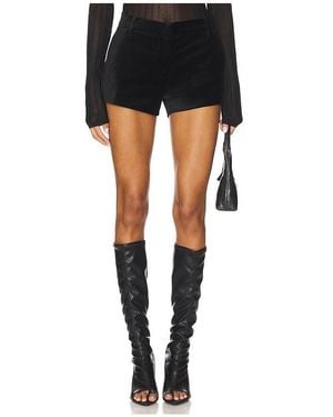 Joe's Jeans The Mini Velvet Trouser Short - Black