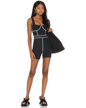 WeWoreWhat Corset Bodysuit - Black
