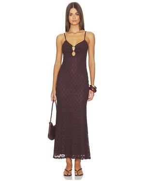 Bardot Karla Clasp Dress - Marrón