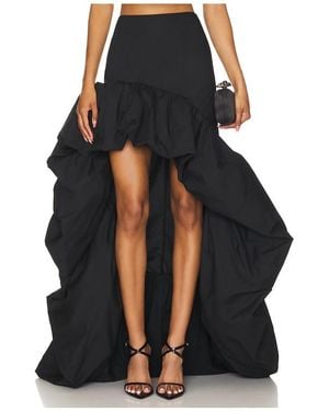 Nbd Piya High Low Skirt - Black