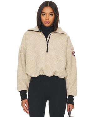 Canada Goose Simcoe 1/4 Zip Jumper - Natural