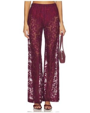 Amanda Uprichard Hose Mariko - Rot