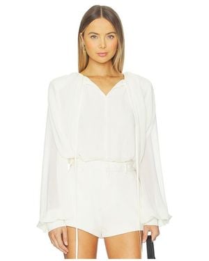 NonChalant Label Sophie Top - White