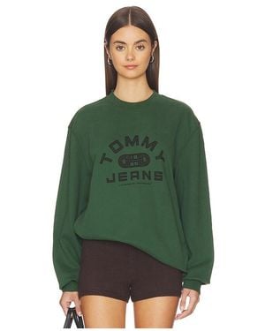 Tommy Hilfiger Entry Gym Crew Sweatshirt - Green
