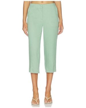 Theory Pantalones Capri En Color Verde Salvia Talla (También En 2, 4, 6, 8)