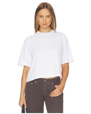Madewell Boxy Crop Tee En Color Blanco Talla (También En Xxs)