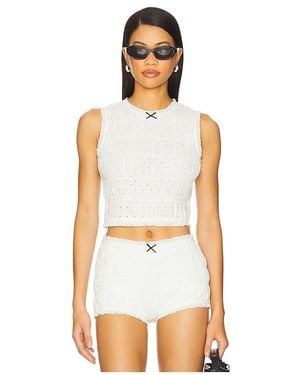 Nia Storm Top - White