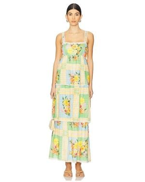 Show Me Your Mumu Peyton Midi Dress - Yellow