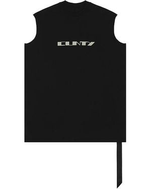 Rick Owens Shirtkleider Tarp - Schwarz