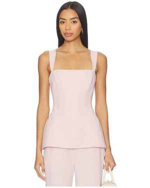 Amanda Uprichard Andreina Top - Pink