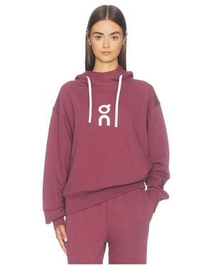 On Shoes Club Hoodie - Purple