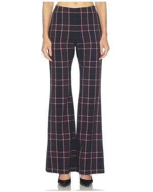 Smythe Pintuck Flare Pant - Blue