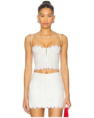 MAJORELLE Anita Top - White