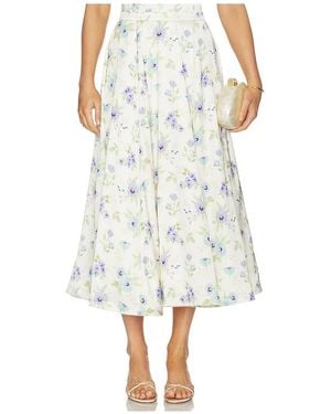 V. Chapman Carrie Skirt - White