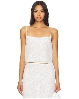 MAJORELLE Heather Tank - White