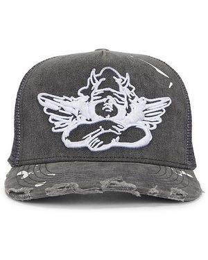 Boys Lie Graphite Trucker - Black