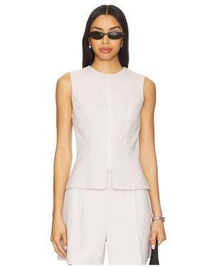 SIR. Laredo Zip Top - White