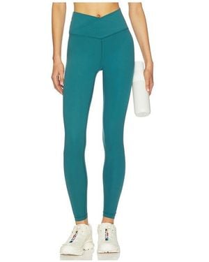 WellBeing + BeingWell Flowwell Callista Crossover Legging - Blue