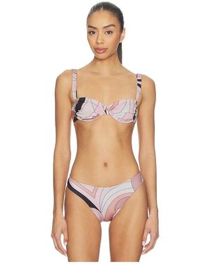 Cin Cin Ariel Ruched Bra - Multicolor