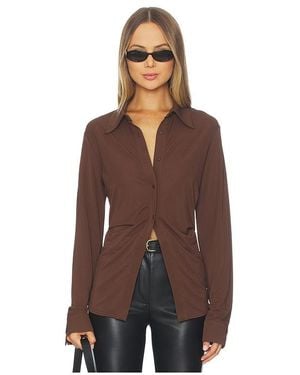 Lamarque Kai Shirt - Brown