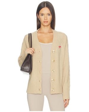Varley Lotte Button Through Cardigan - Natural
