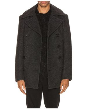 Schott Nyc Slim Fit Peacoat - Multicolour