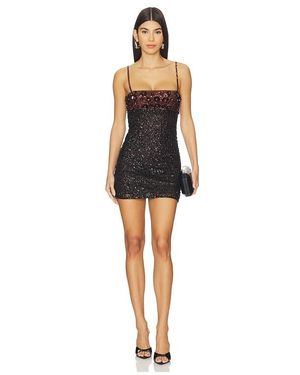 Lovers + Friends Rossa Sequin Mini Dress - Black