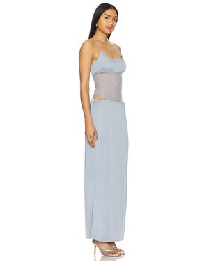 chinese dress ladies Haze Maxi Dress in White main image 1
