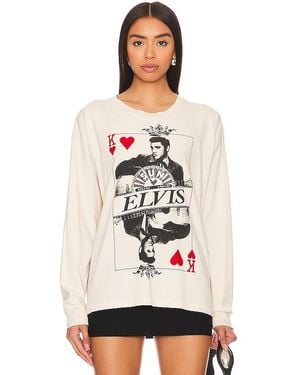 Daydreamer Shirt Sun Records X Elvis King Of Hearts - Weiß