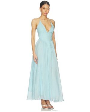 bardot women's marabella halter linen-blend maxi dress reviews Marabella Halter Maxi Dress In Melon