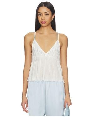 Free People Ariel Cami - White