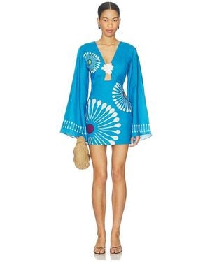 Cala De La Cruz Vera Dress - Blue