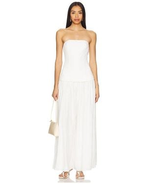 Line & Dot Theo Jumpsuit - White