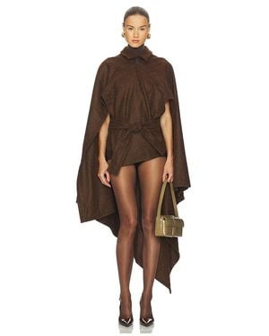 AYA MUSE Mantel Rhea - Braun