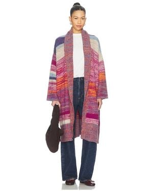 Free People Cardigan Enid - Rot