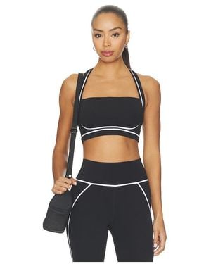 Vuori Allthefeels Linework Sports Bra - Blue