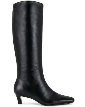 Leather Boots Dead Vintage Boots Coach Four Padema Knee-High