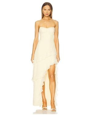 Amanda Uprichard Magnolia Dress - Metallic
