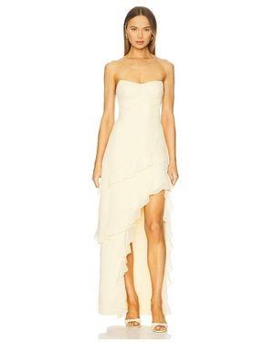 Amanda Uprichard Magnolia Dress - Metallic