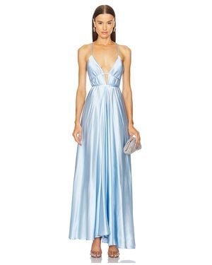 Michael Costello X Revolve Willow Gown - Blue